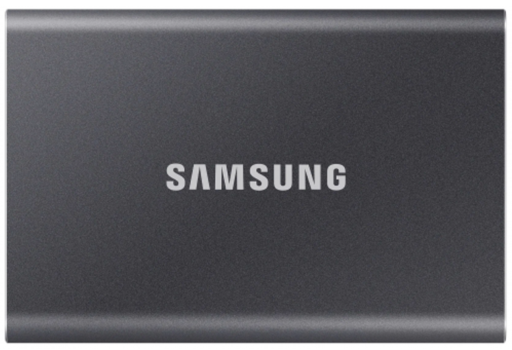 Внешний SSD Samsung T7 500Gb USB 3.2 MU-PC500T, черный